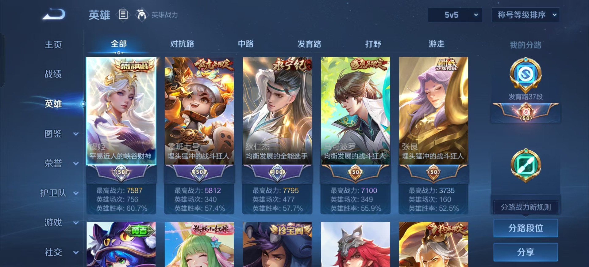 WZCMW3363368王者荣耀账号详情图5