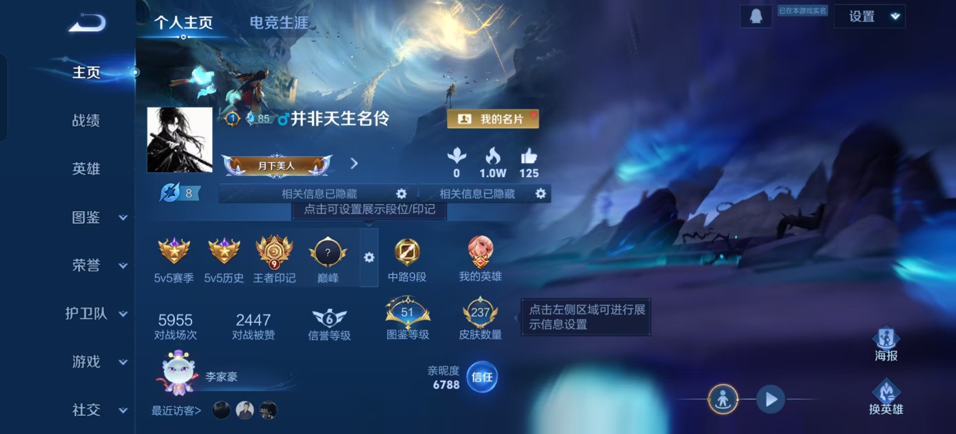 WZQM3365433王者荣耀账号详情图5 WZQM3365433王者荣耀账号详情图5