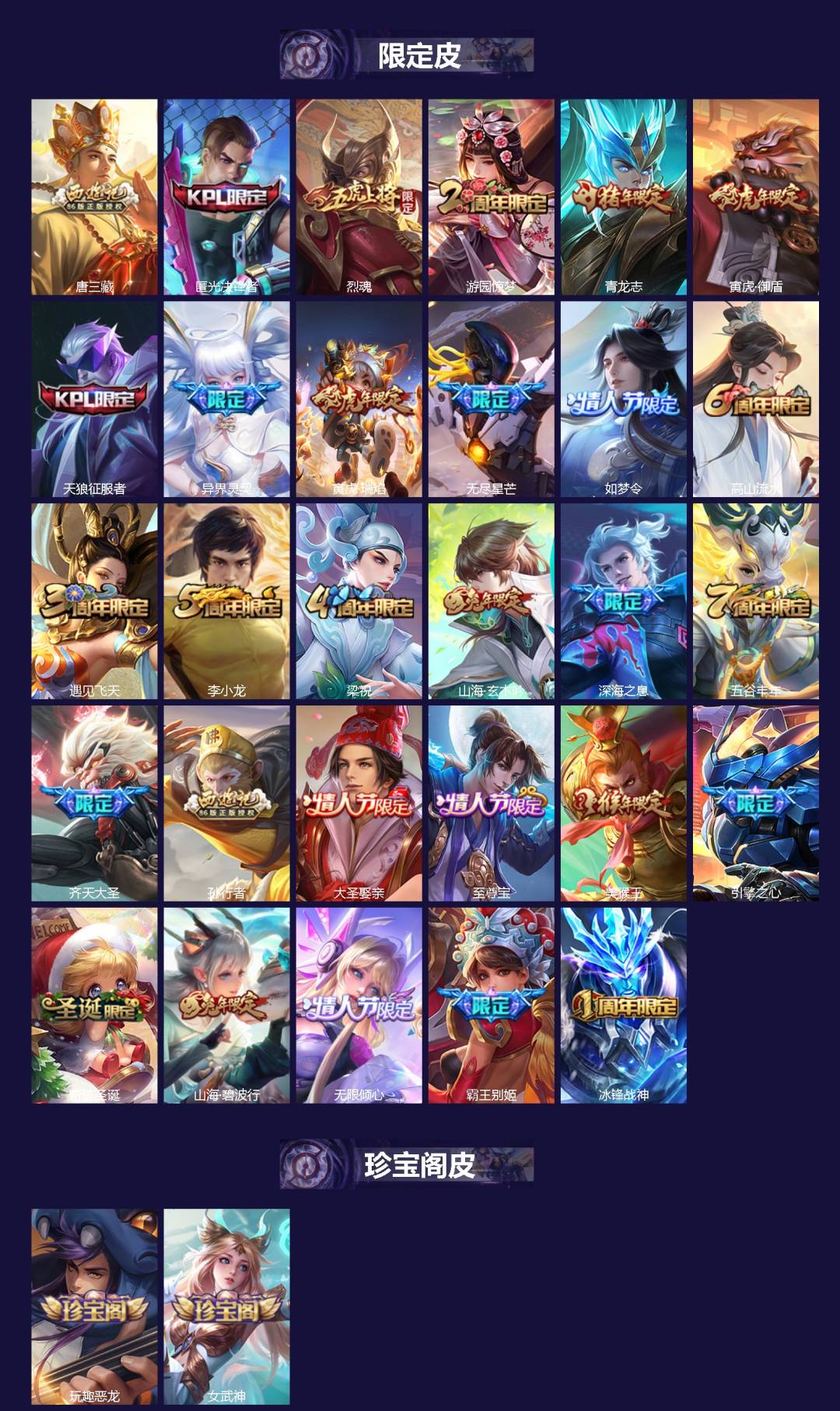 WZQM3370795王者荣耀账号详情图3 WZQM3370795王者荣耀账号详情图3