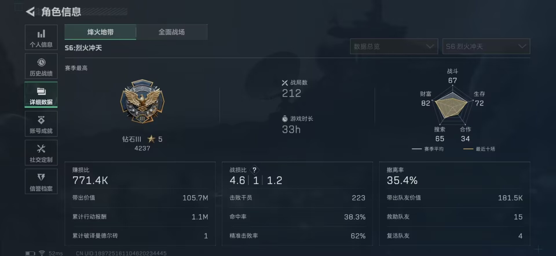 SJZCMW361360三角洲行动账号详情图20