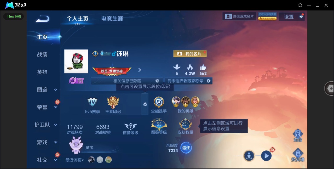 WZQM3370908王者荣耀账号详情图4