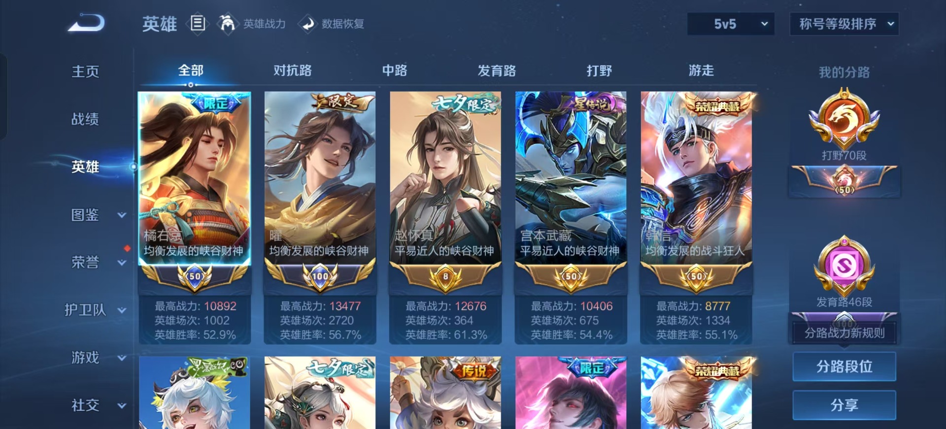 WZQM3370938王者荣耀账号详情图16