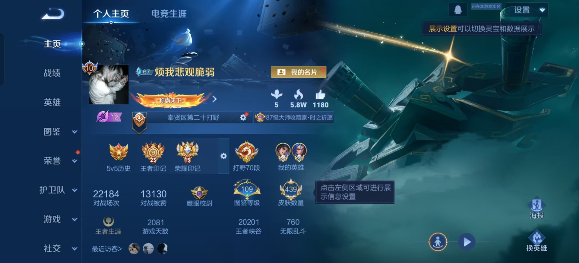 WZQM3370938王者荣耀账号详情图19