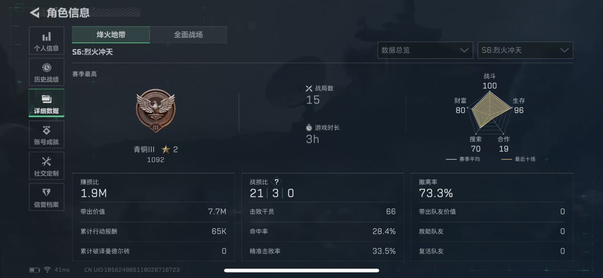 SJZCMW361459三角洲行动账号详情图3 SJZCMW361459三角洲行动账号详情图3