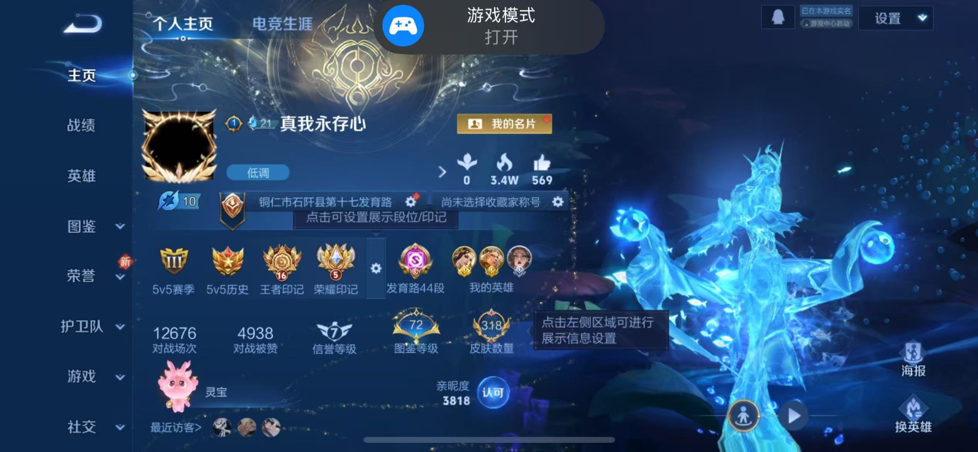 WZQM3372571王者荣耀账号详情图4