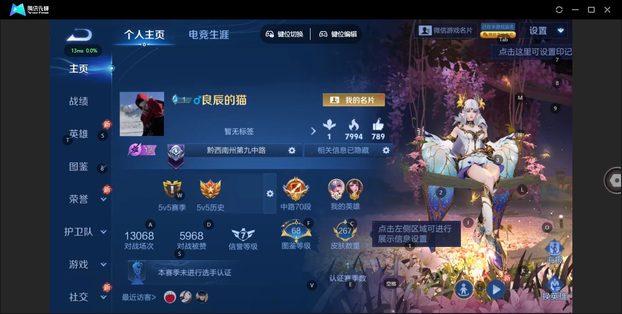 WZQM3372708王者荣耀账号详情图5 WZQM3372708王者荣耀账号详情图5