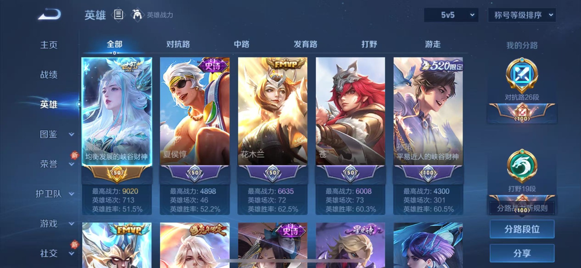 WZQM3372739王者荣耀账号详情图5