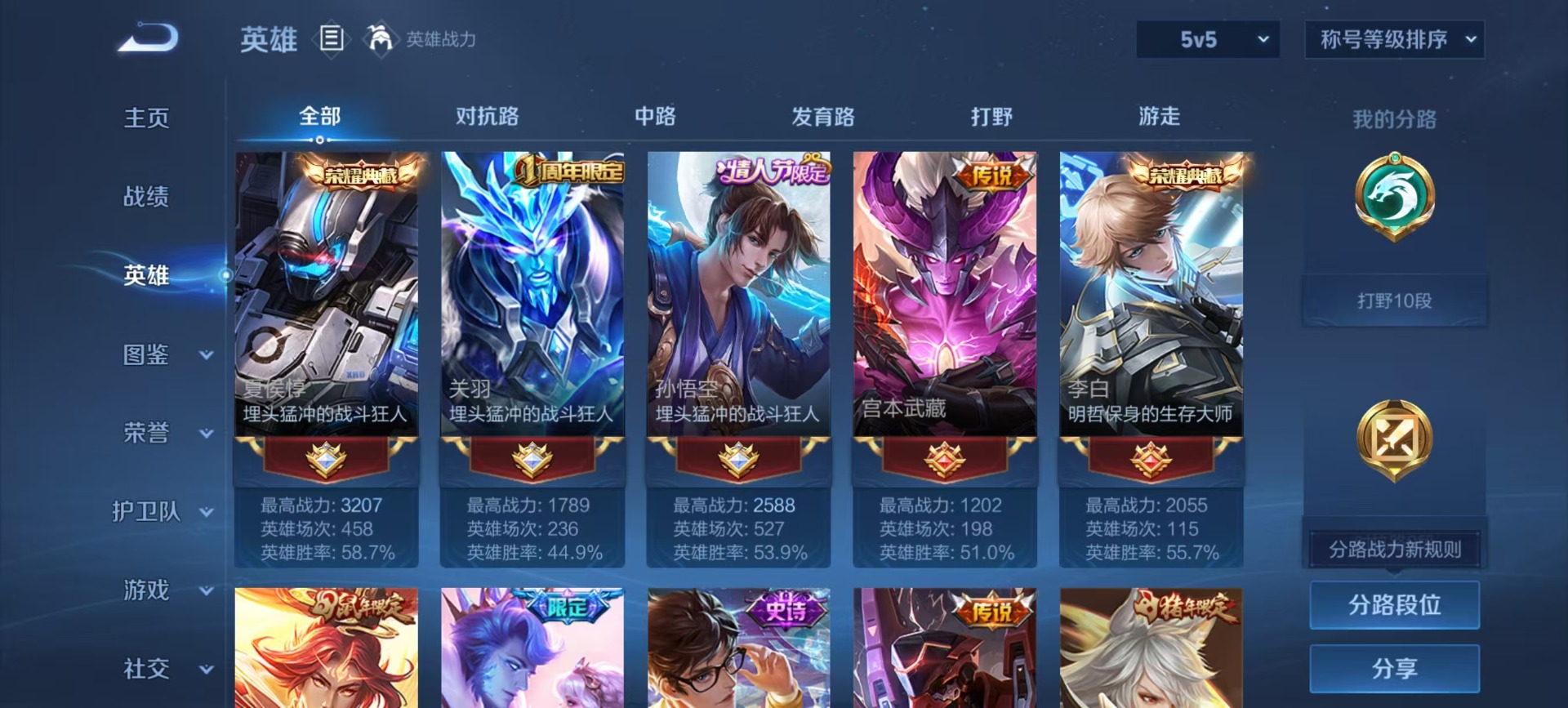 WZQM3373004王者荣耀账号详情图6