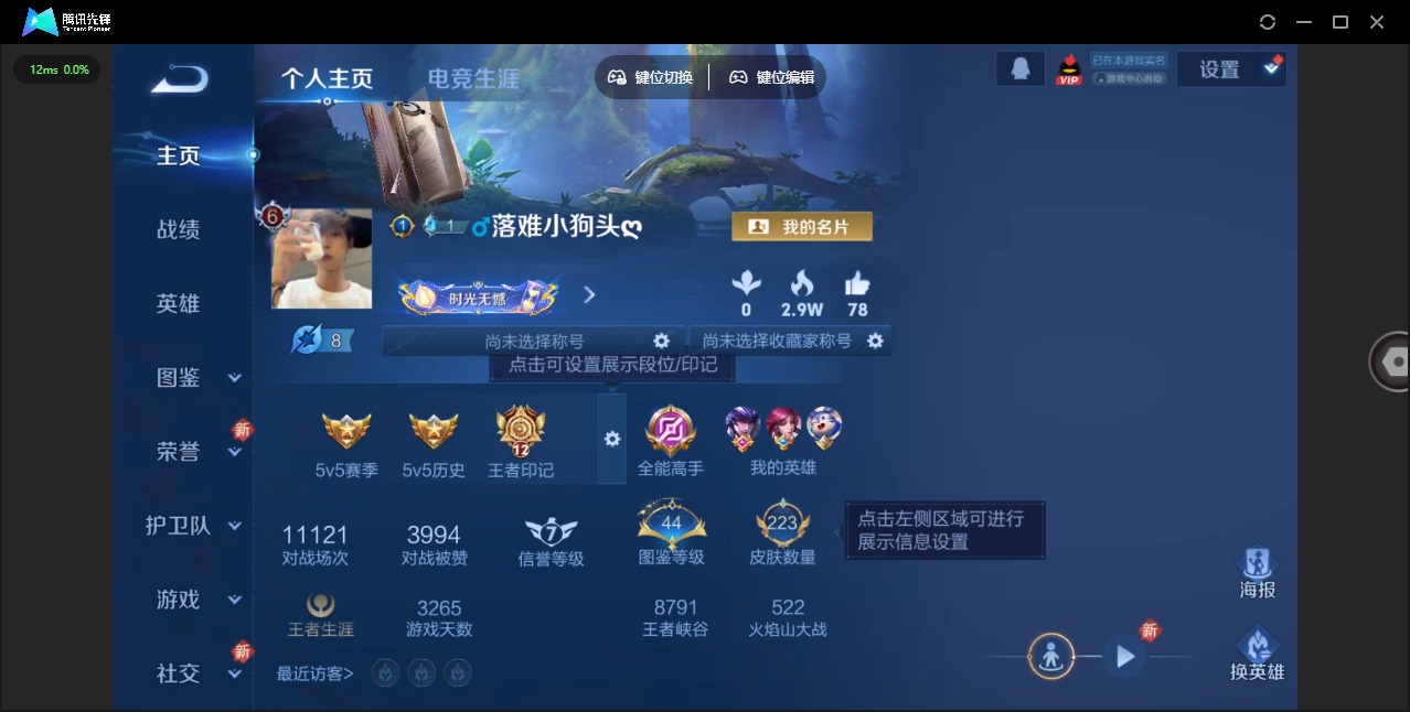 WZQM3374539王者荣耀账号详情图5