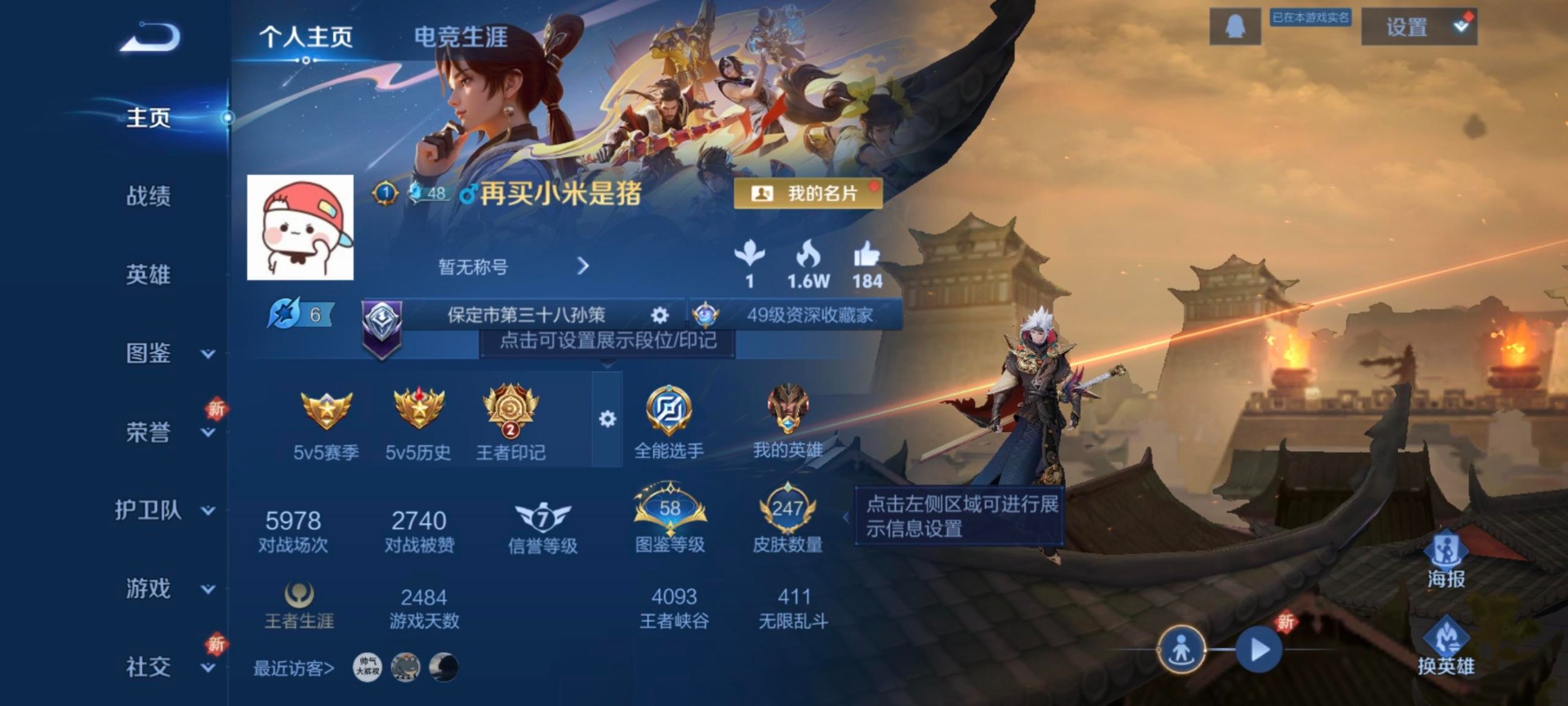 WZQM3374570王者荣耀账号详情图13