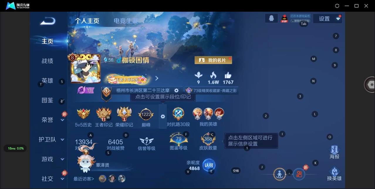 WZQM3375379王者荣耀账号详情图4