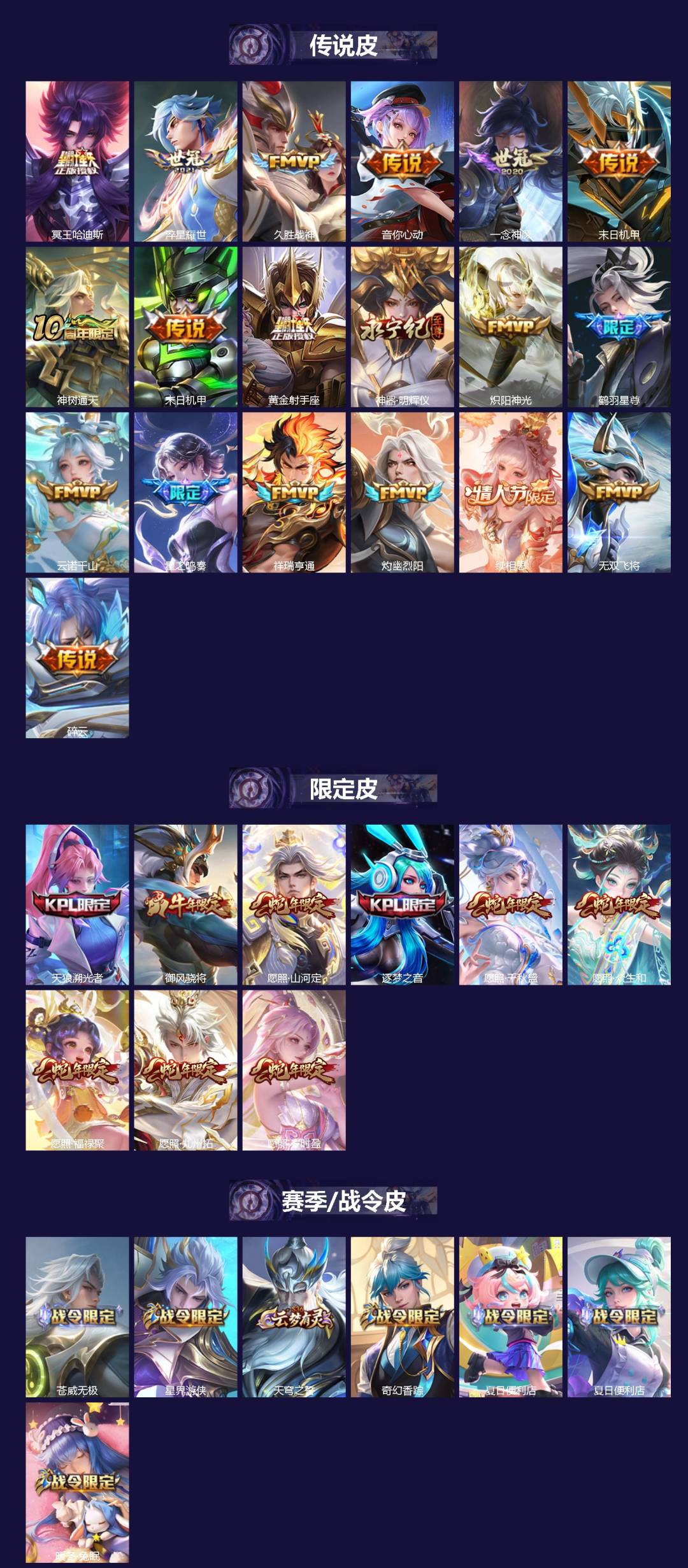 WZQM3376046王者荣耀账号详情图3