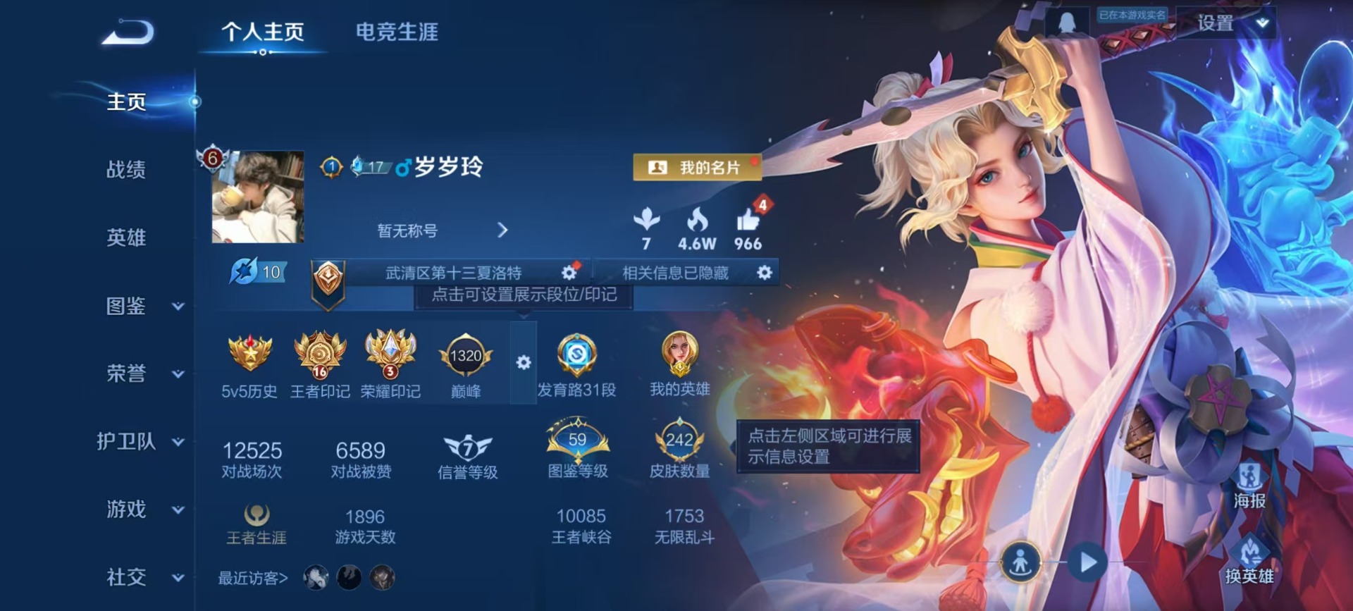 WZQM3381039王者荣耀账号详情图14