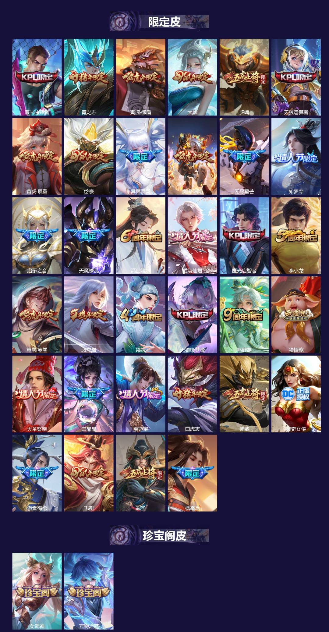 WZQM3382916王者荣耀账号详情图3