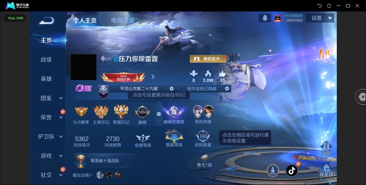 WZQM3384282王者荣耀账号详情图4 WZQM3384282王者荣耀账号详情图4