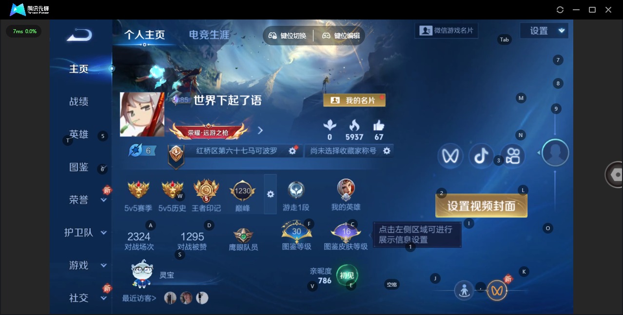 WZQM3384908王者荣耀账号详情图3 WZQM3384908王者荣耀账号详情图3