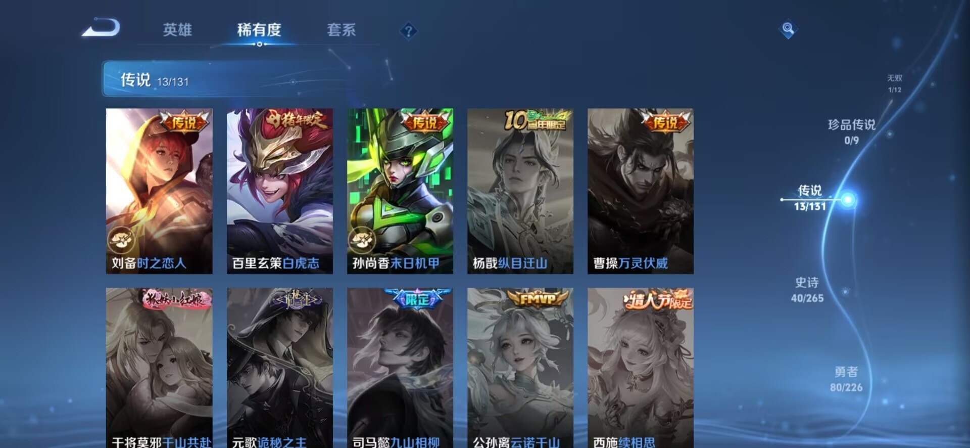 WZQM3384933王者荣耀账号详情图4