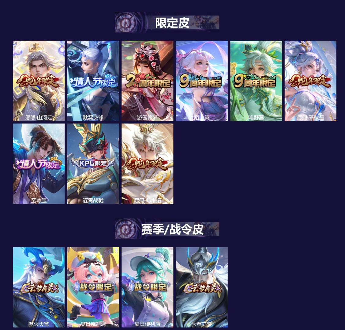 WZQM3385428王者荣耀账号详情图3