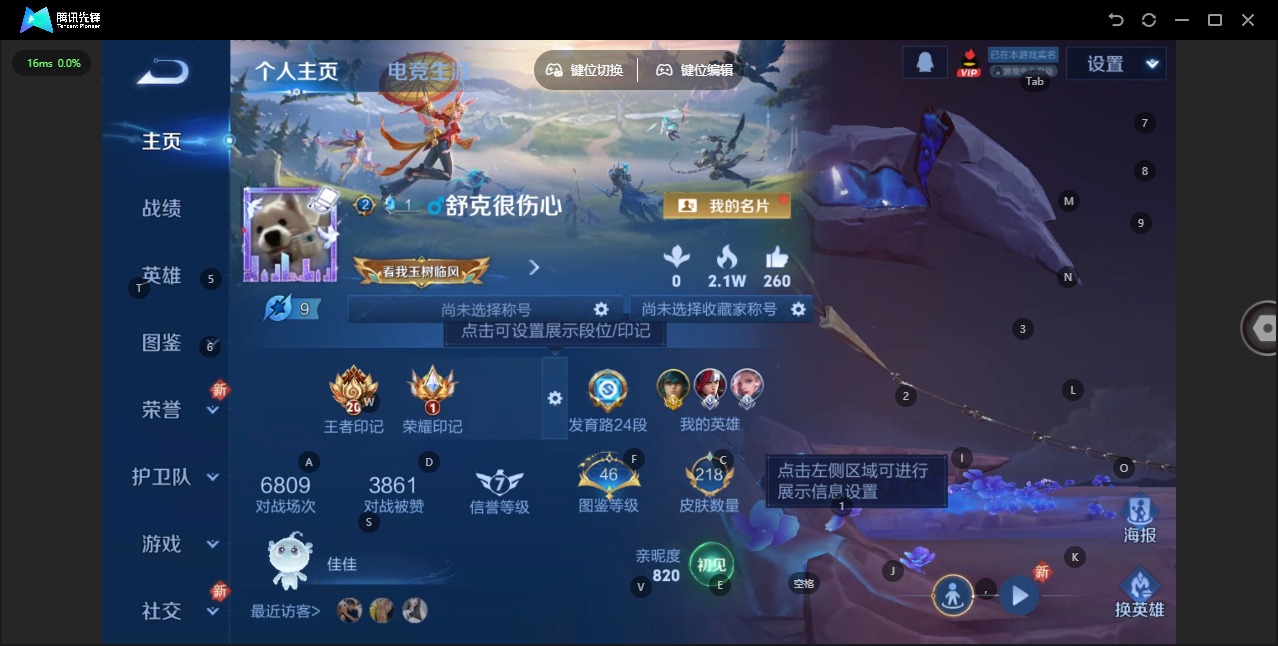 WZQM3385799王者荣耀账号详情图5