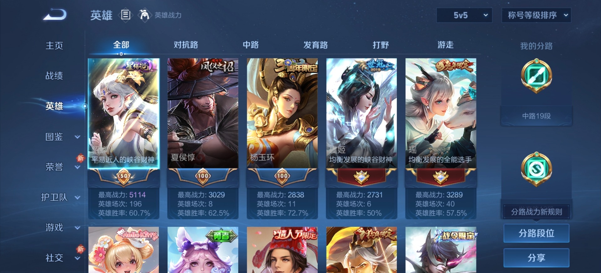 WZQM3385863王者荣耀账号详情图7