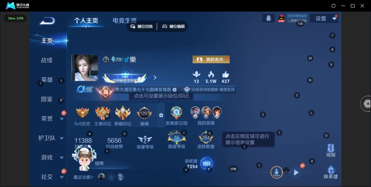 WZQM3385882王者荣耀账号详情图7