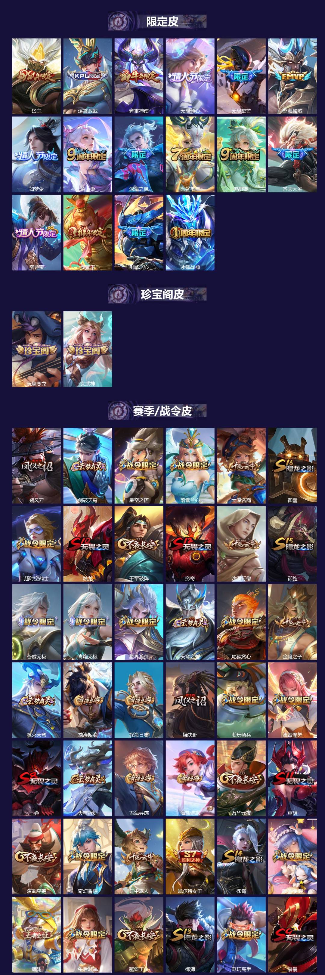 WZQM3385910王者荣耀账号详情图3 WZQM3385910王者荣耀账号详情图3