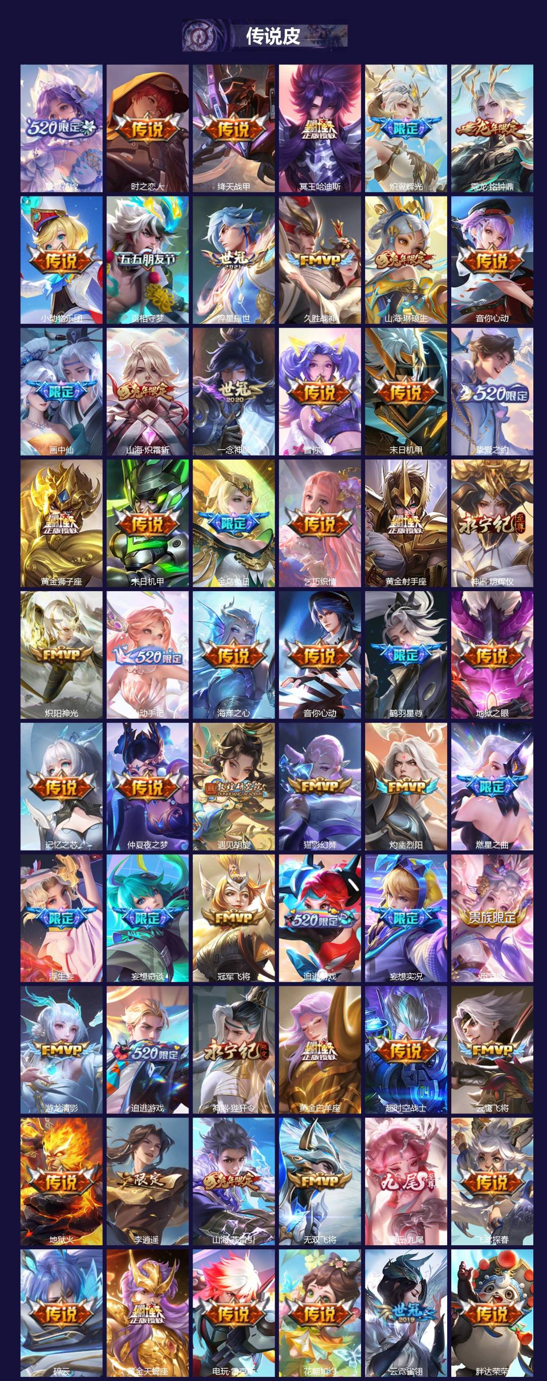 WZQM3385955王者荣耀账号详情图3