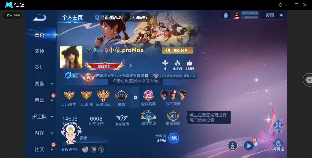 WZQM3387422王者荣耀账号详情图7