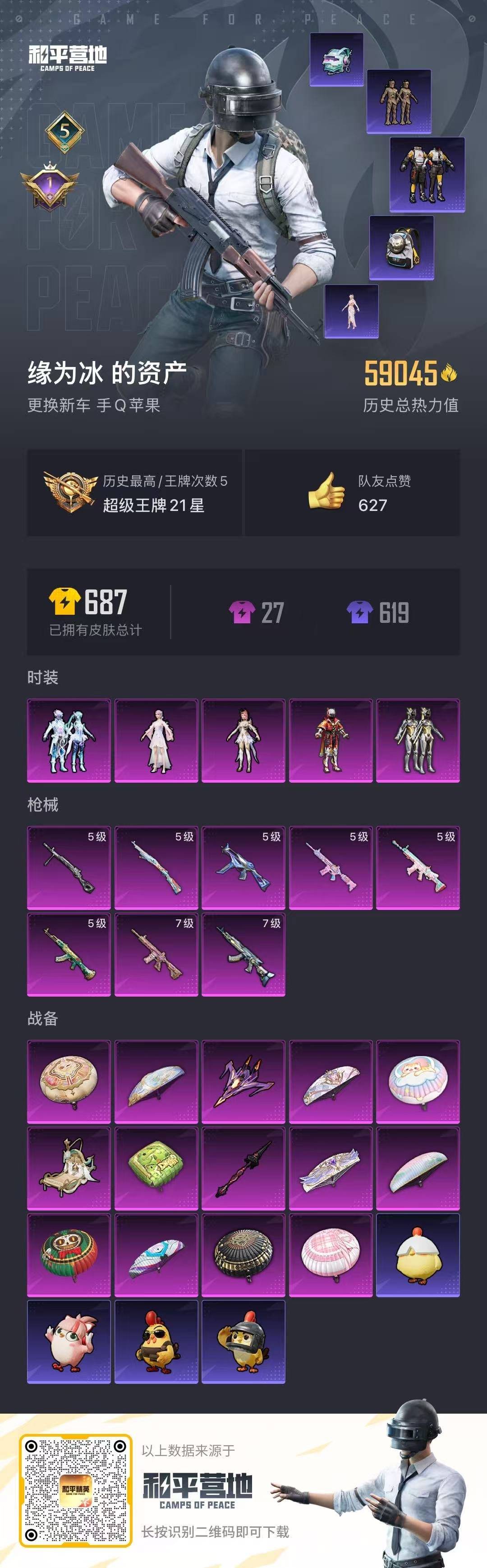 HPCMW3426006和平精英账号详情图4 HPCMW3426006和平精英账号详情图4