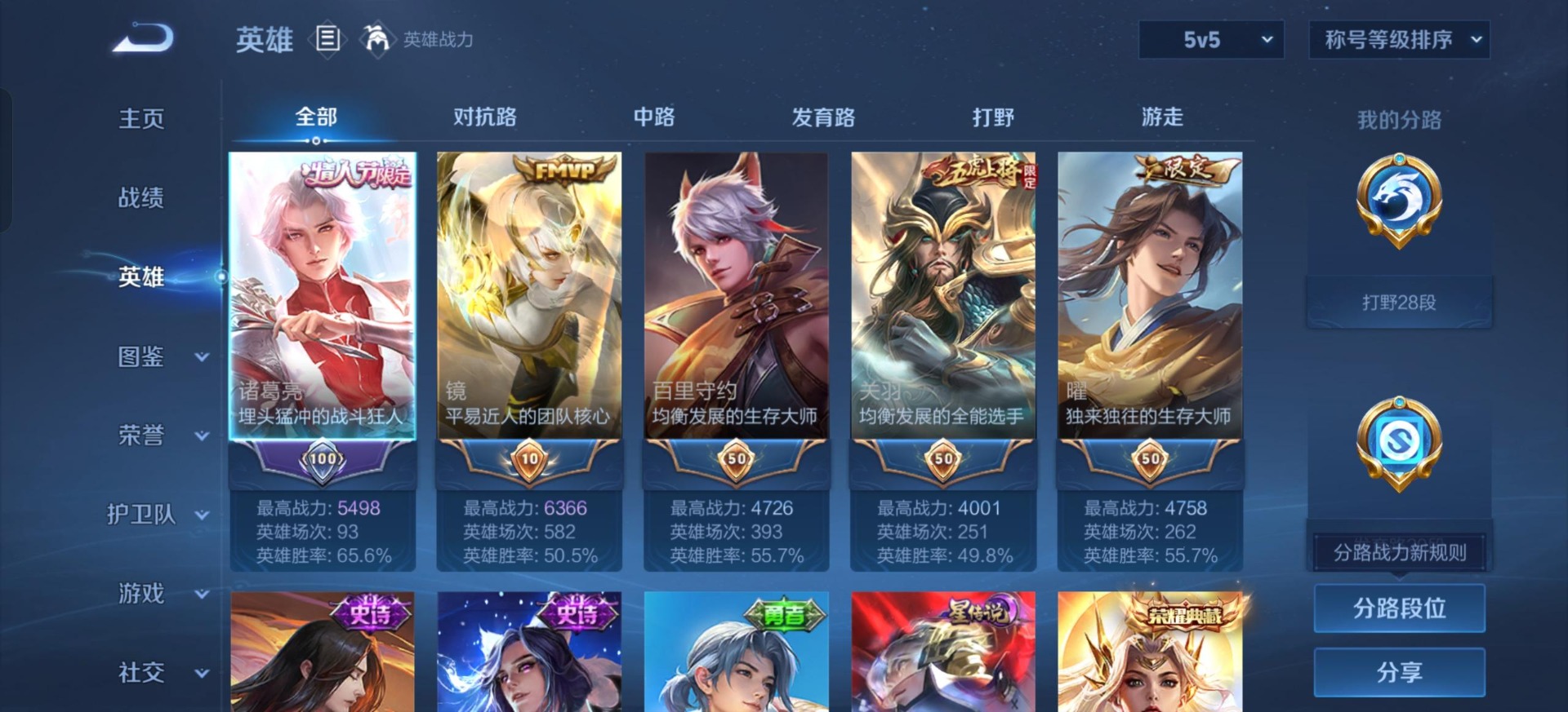 WZCMW3390269王者荣耀账号详情图4