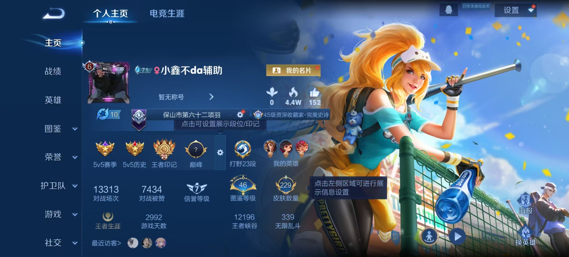 WZQM3390715王者荣耀账号详情图13 WZQM3390715王者荣耀账号详情图13