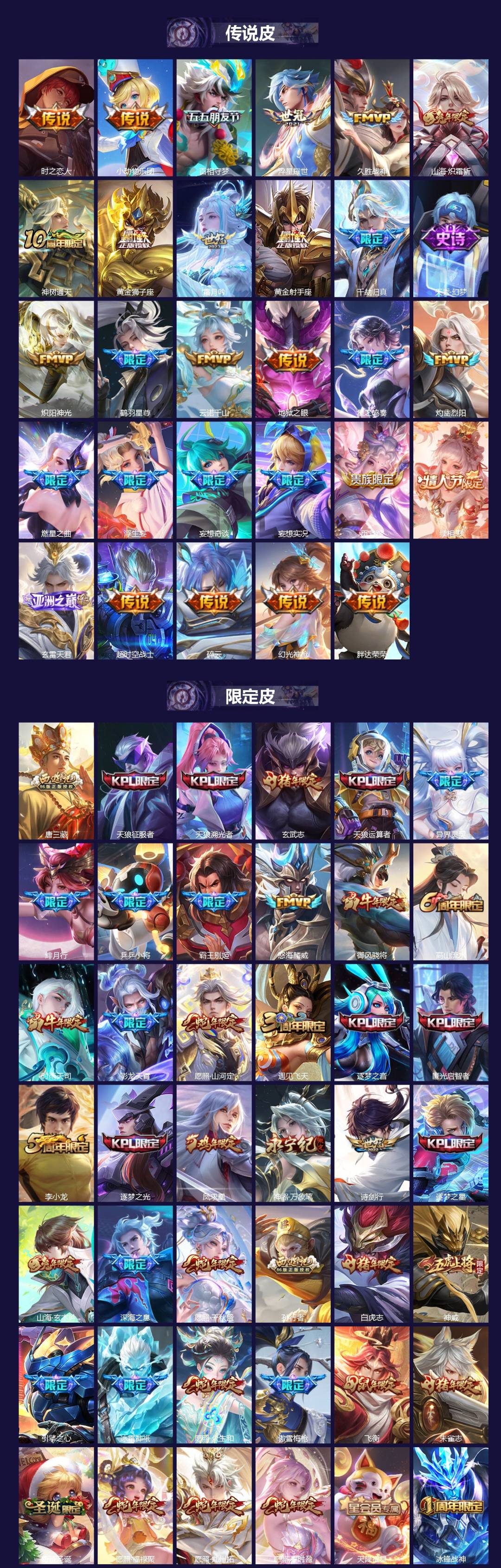 WZCMW3390565王者荣耀账号详情图2