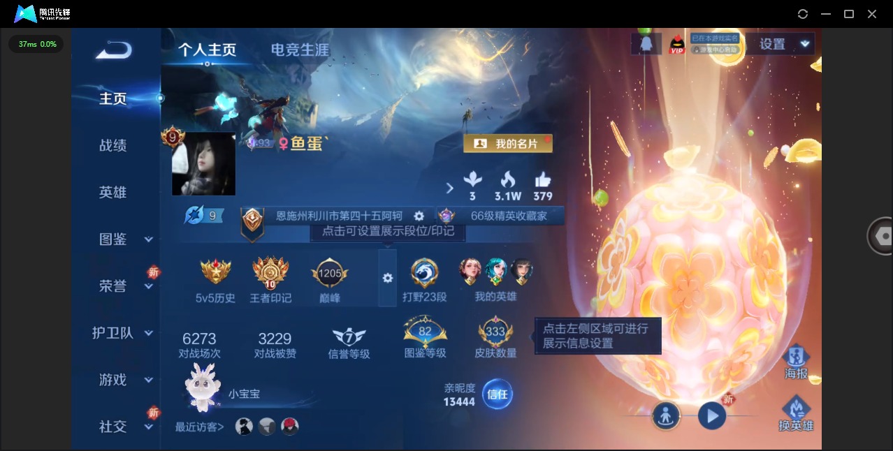 WZQM3390995王者荣耀账号详情图4