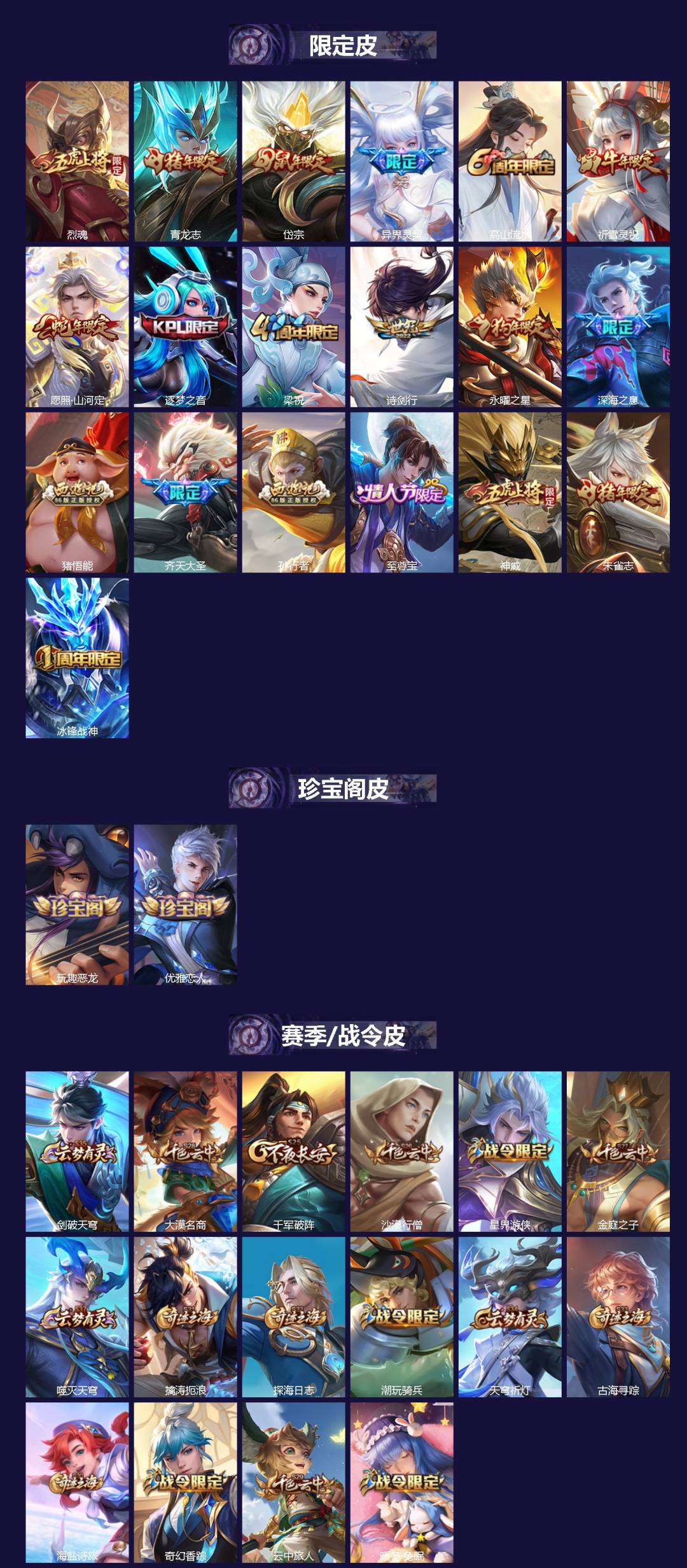 WZCMW3405836王者荣耀账号详情图2 WZCMW3405836王者荣耀账号详情图2