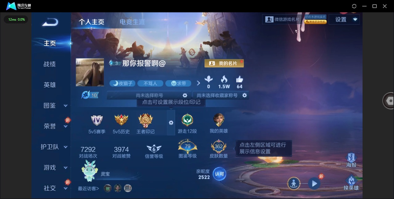 WZQM3391870王者荣耀账号详情图5