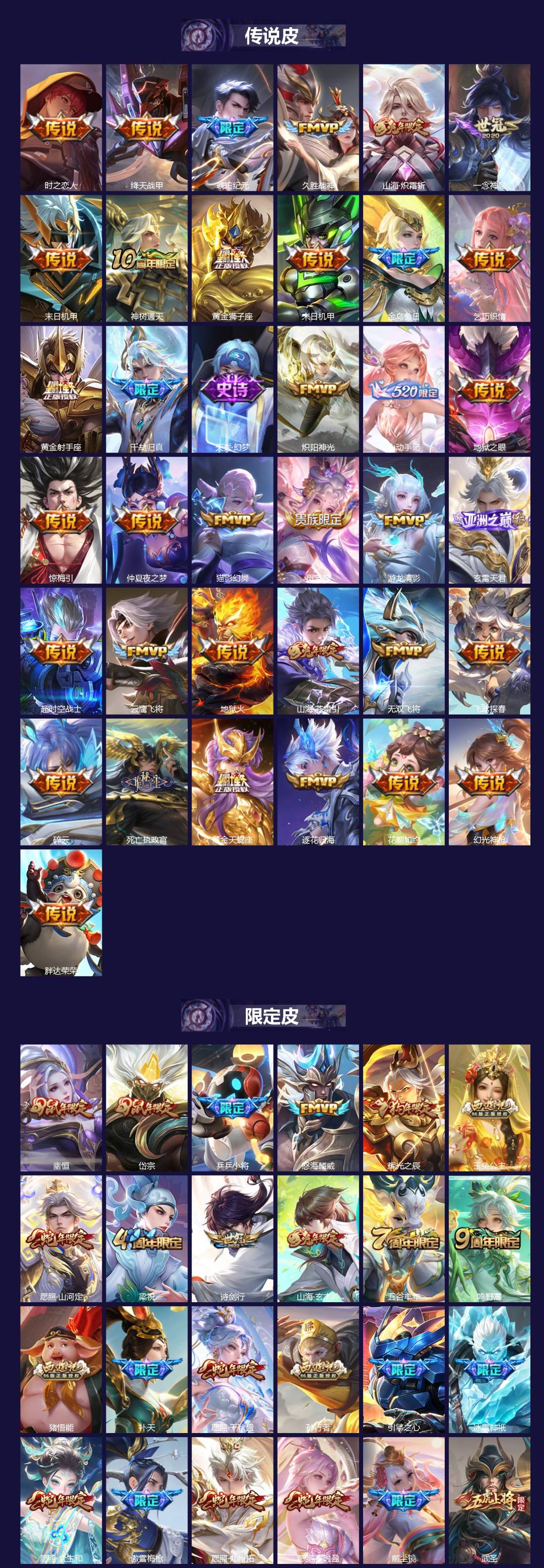 WZQM3392548王者荣耀账号详情图3