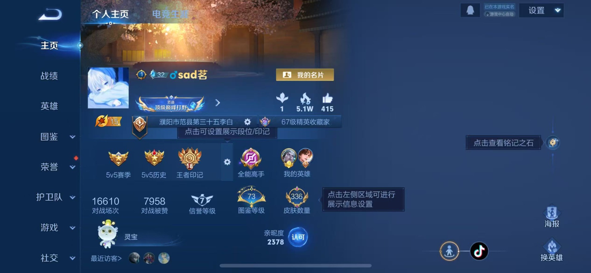 WZQM3392566王者荣耀账号详情图6