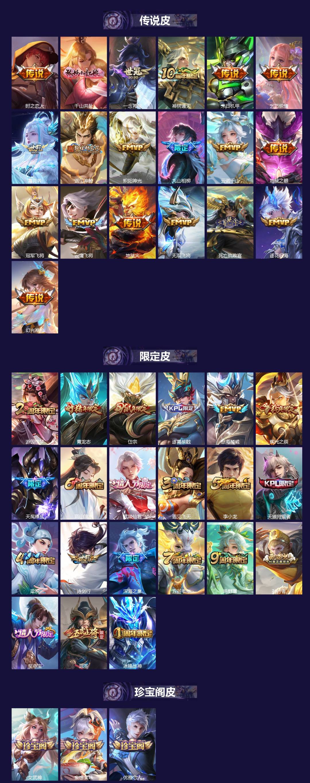 WZQM3393506王者荣耀账号详情图3