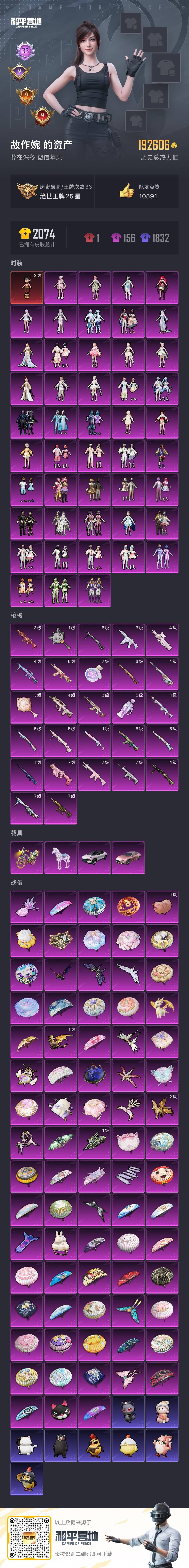 HPCMW3426261和平精英账号详情图41 HPCMW3426261和平精英账号详情图41