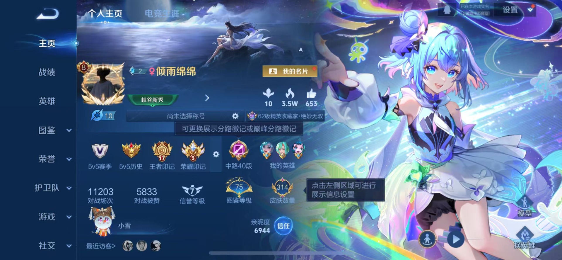 WZQM3394660王者荣耀账号详情图5