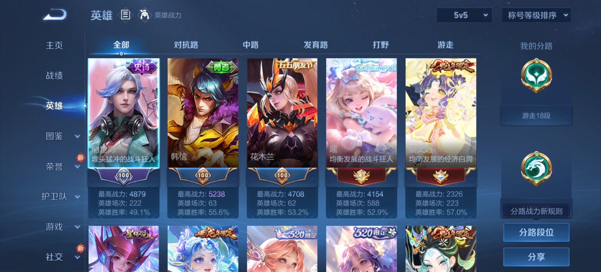 WZCMW3394676王者荣耀账号详情图4