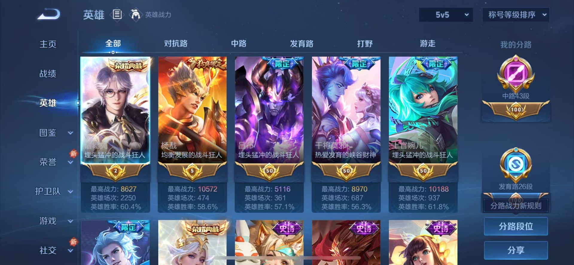 WZCMW3394776王者荣耀账号详情图5