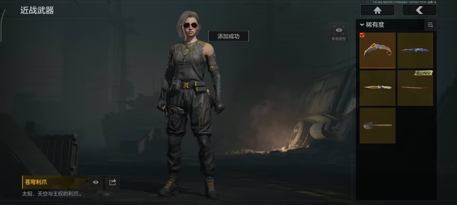 AQQM315455暗区突围账号详情图4