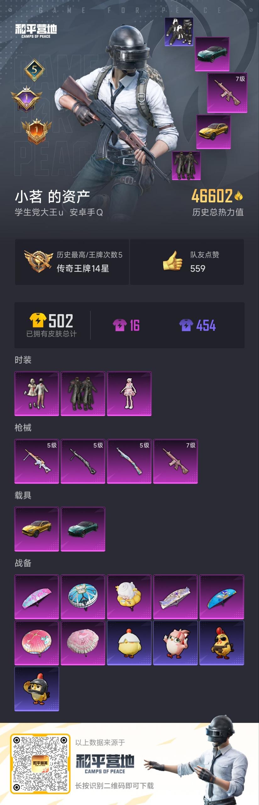 HPCMW3426702和平精英账号详情图32 HPCMW3426702和平精英账号详情图32