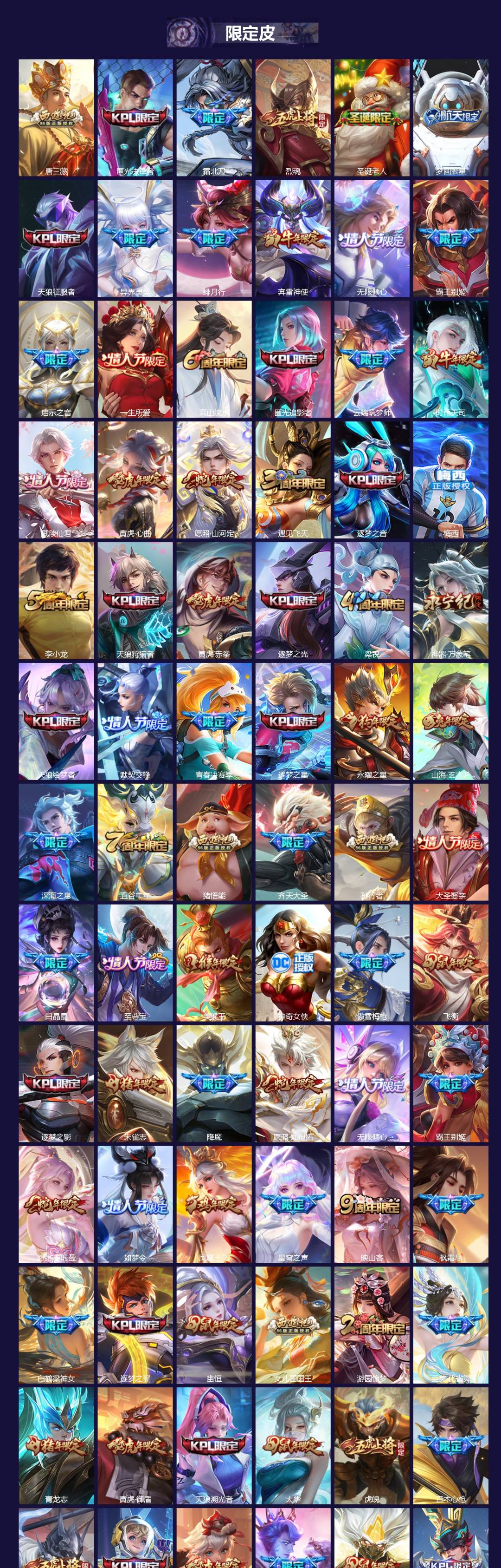 WZQM3400740王者荣耀账号详情图4