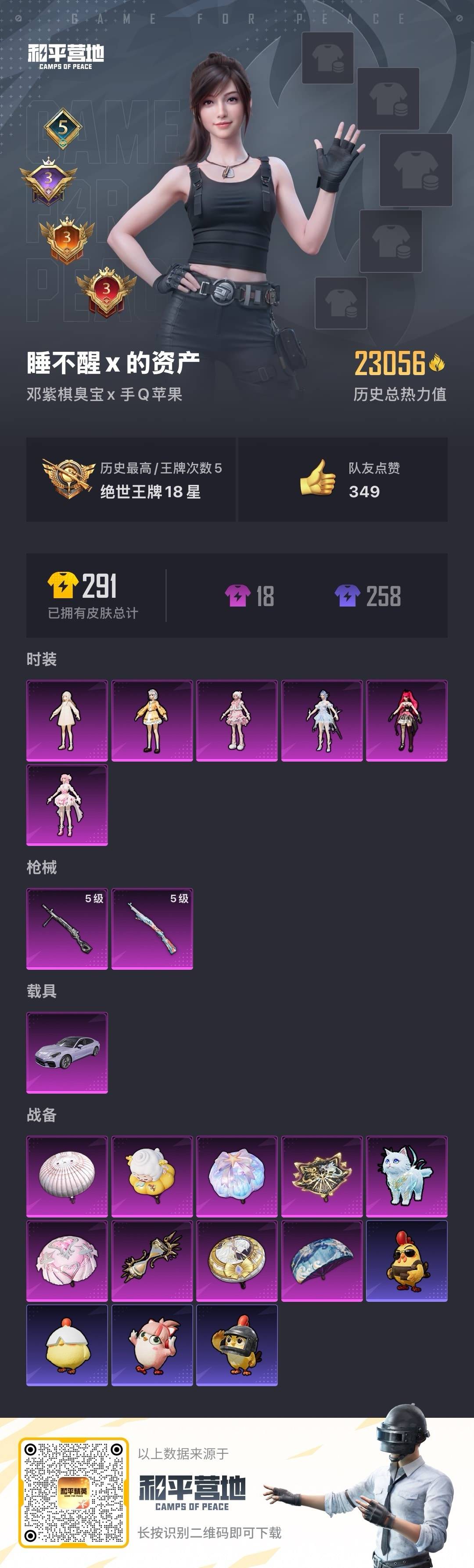 HPCMW3427384和平精英账号详情图10 HPCMW3427384和平精英账号详情图10