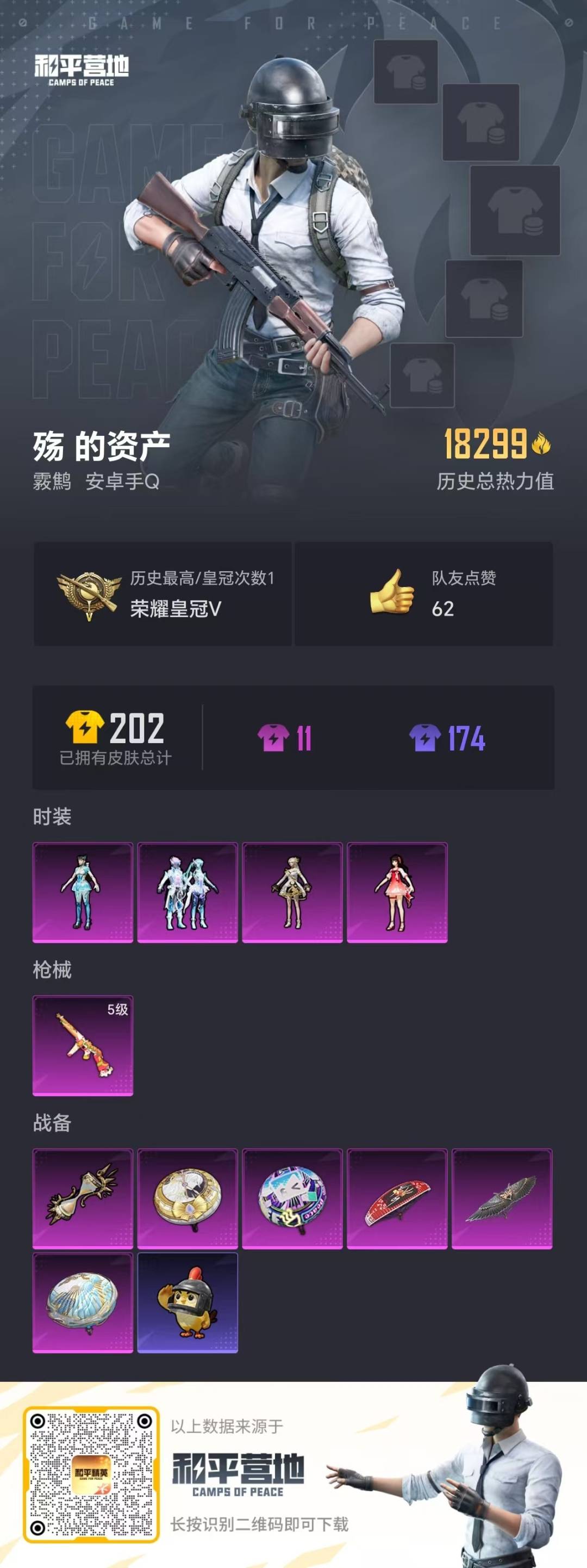 HPCMW3426914和平精英账号详情图15 HPCMW3426914和平精英账号详情图15