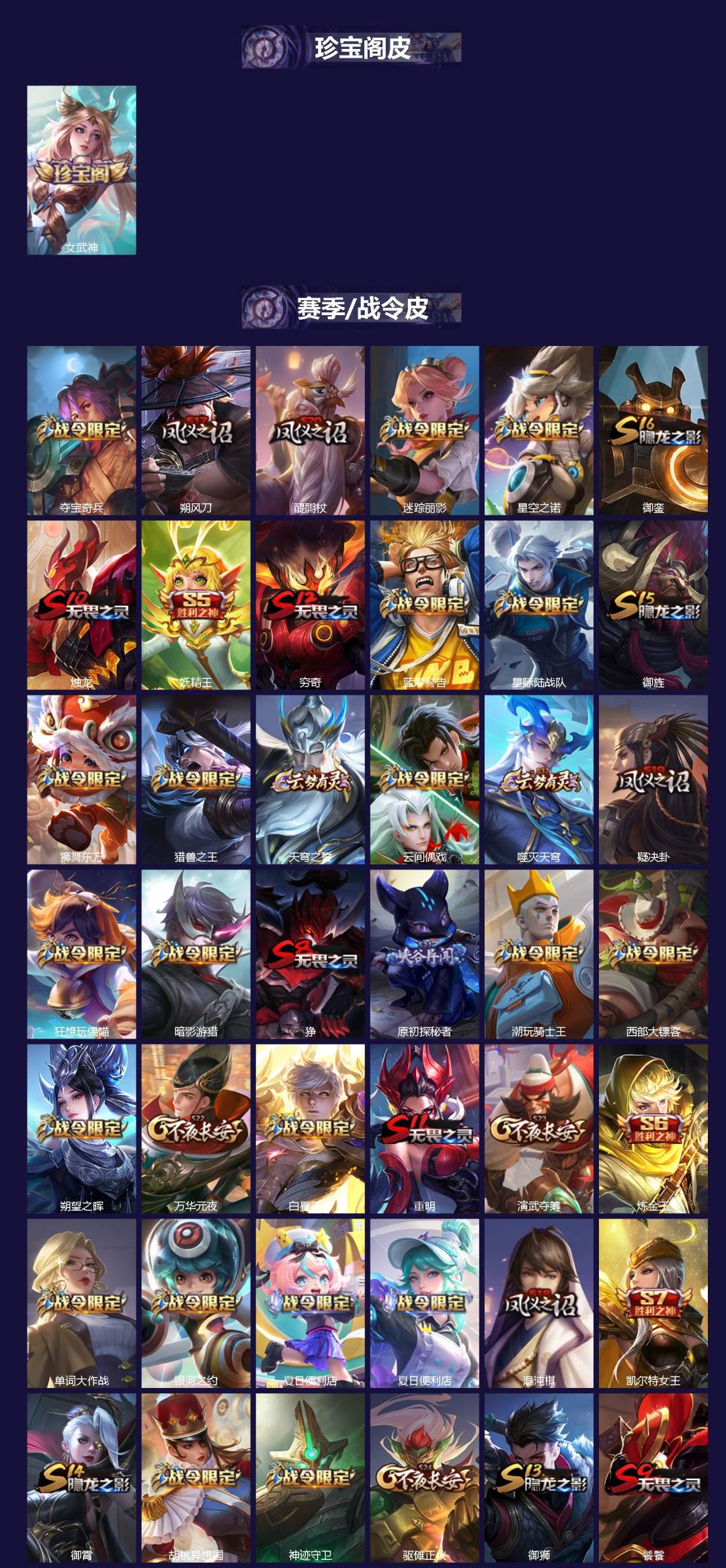 WZQM3402000王者荣耀账号详情图3 WZQM3402000王者荣耀账号详情图3