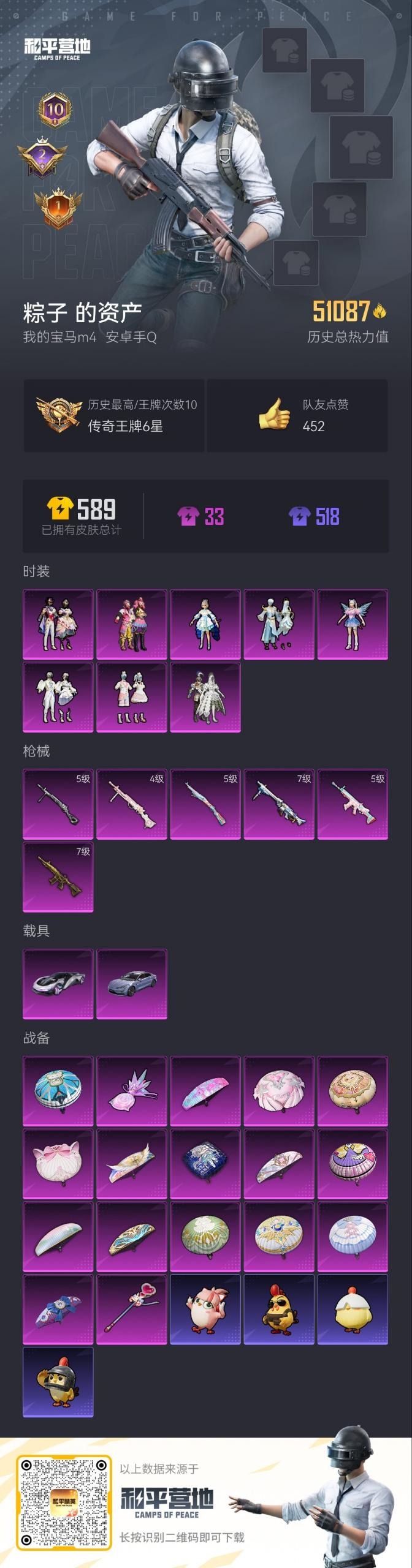 HPQM3413770和平精英账号详情图3 HPQM3413770和平精英账号详情图3