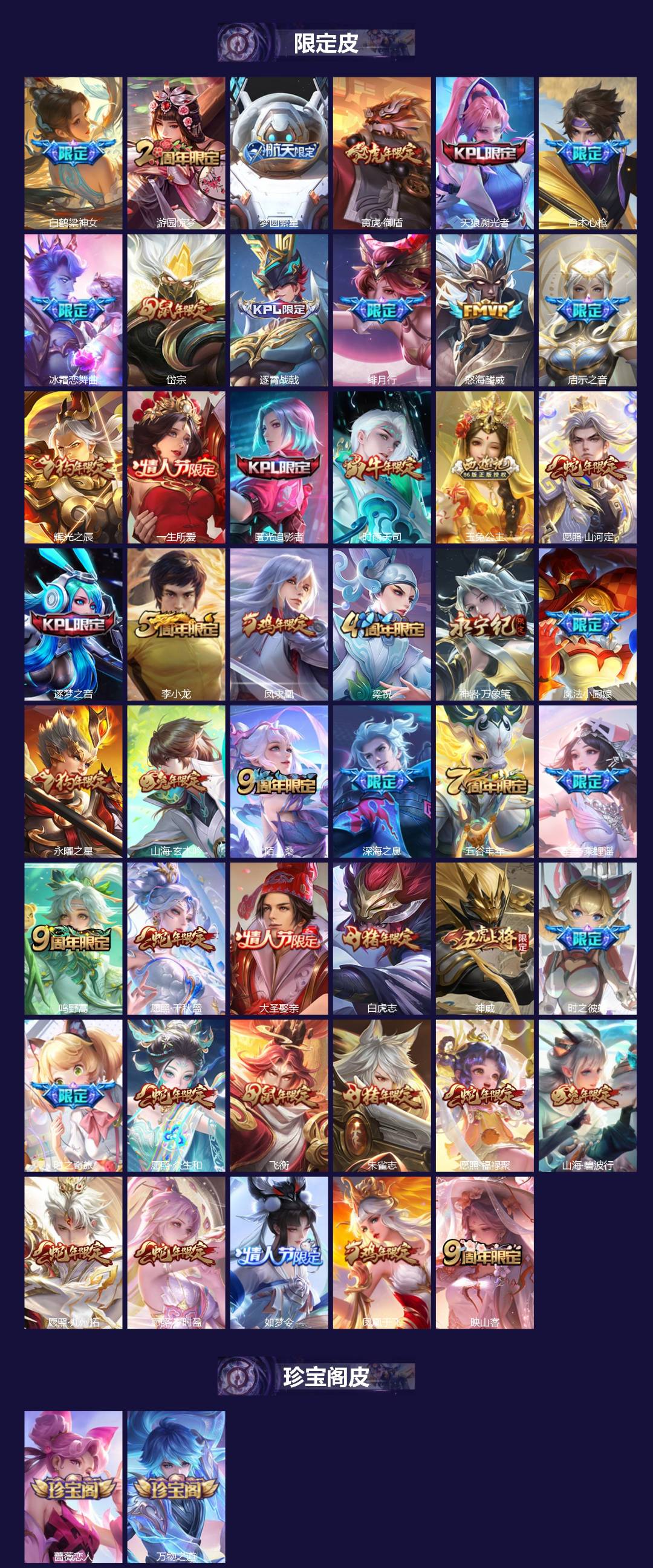 WZQM3408350王者荣耀账号详情图4 WZQM3408350王者荣耀账号详情图4